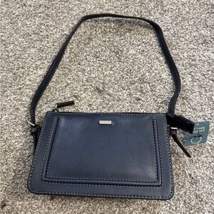 Vintage NWT Nine West Small Dark Blue Shoulder Bag